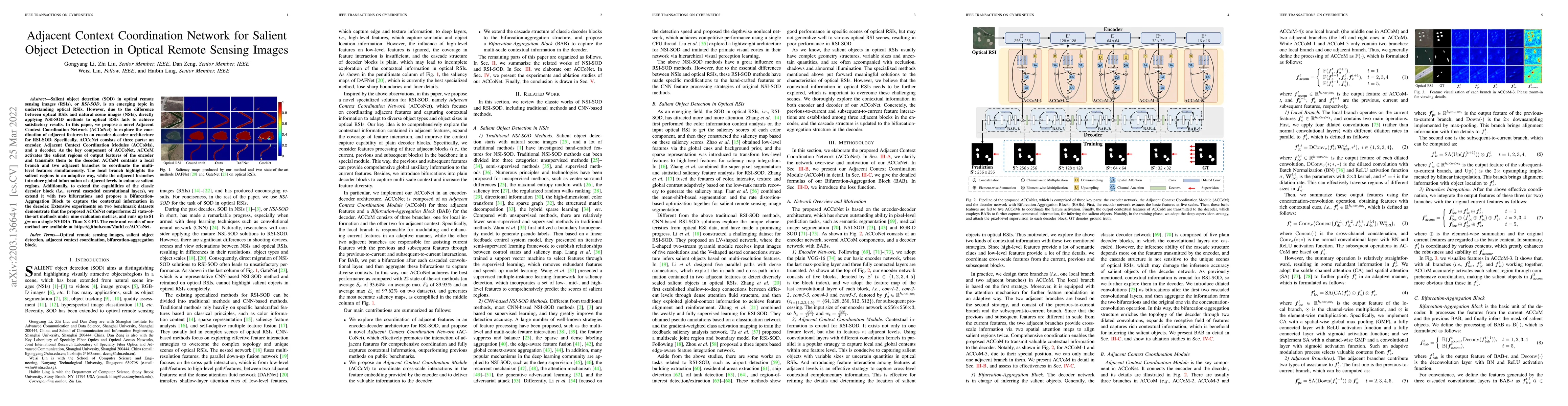 Thumbnail for Adjacent Context Coordination Network for Salient Object Detection in
  Optical Remote Sensing Images