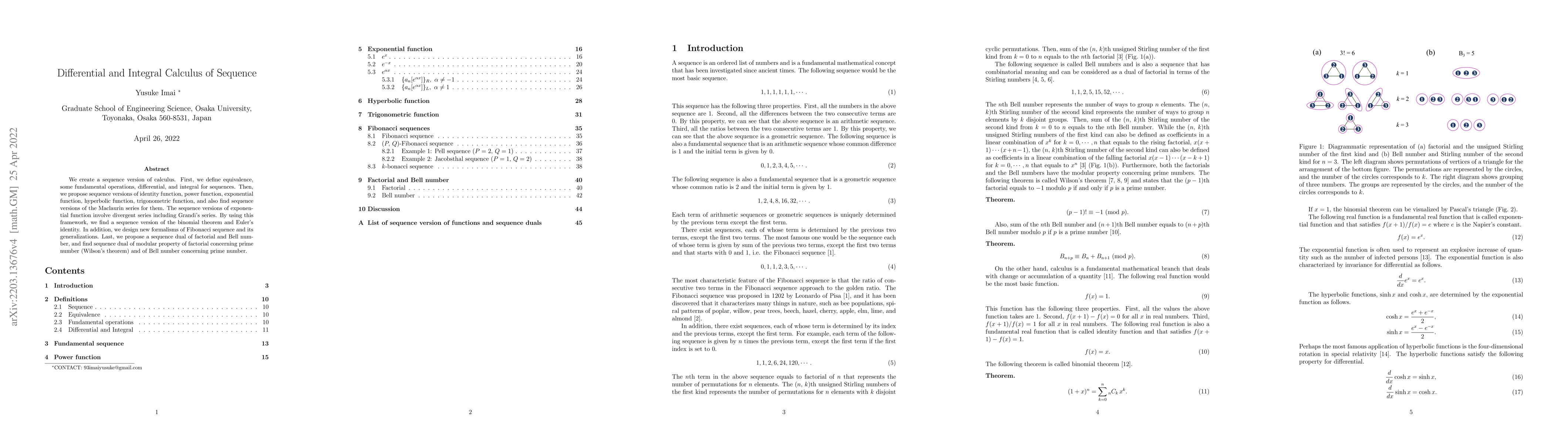 Thumbnail for Differential and Integral Calculus of Sequence