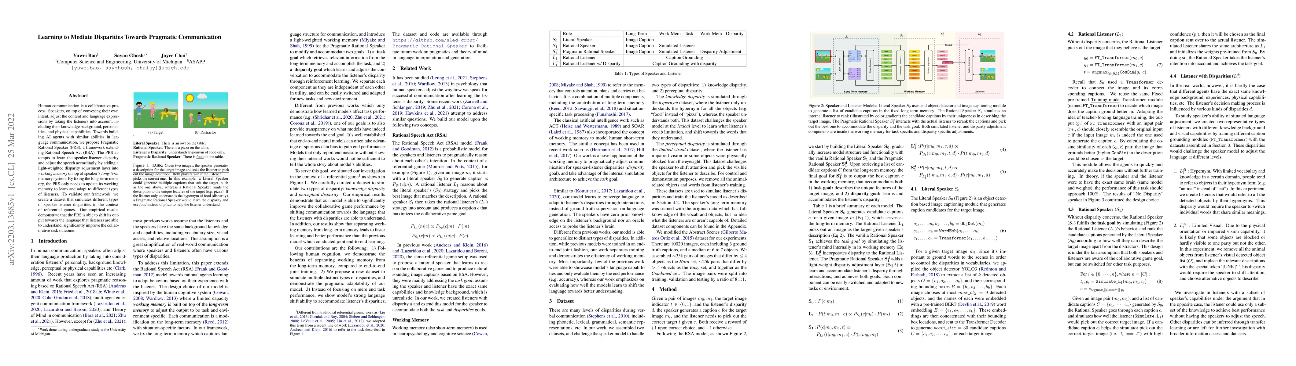 Thumbnail for Learning to Mediate Disparities Towards Pragmatic Communication