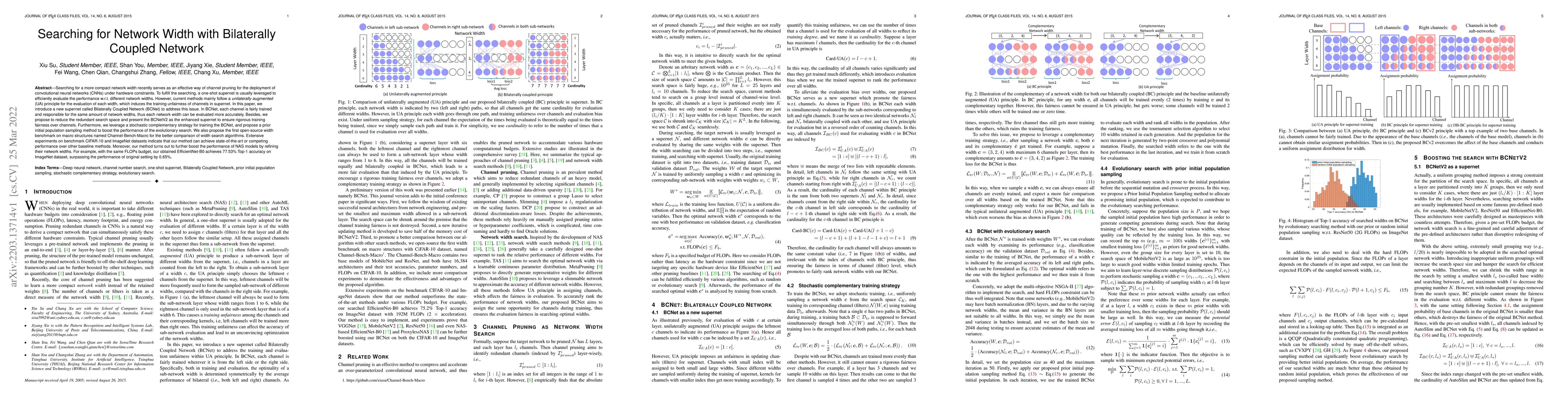 Thumbnail for Searching for Network Width with Bilaterally Coupled Network