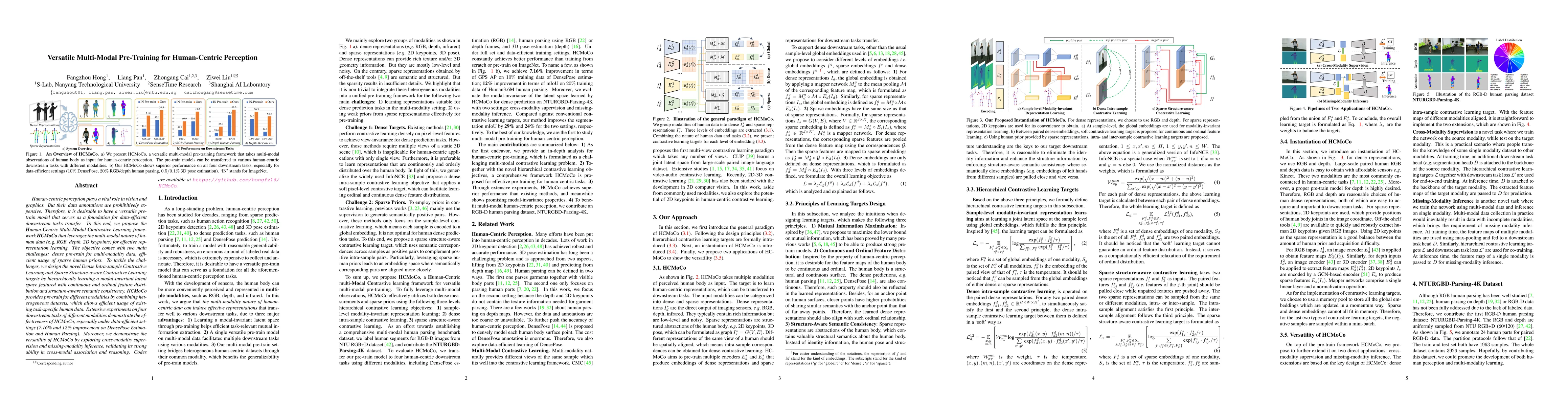 Thumbnail for Versatile Multi-Modal Pre-Training for Human-Centric Perception