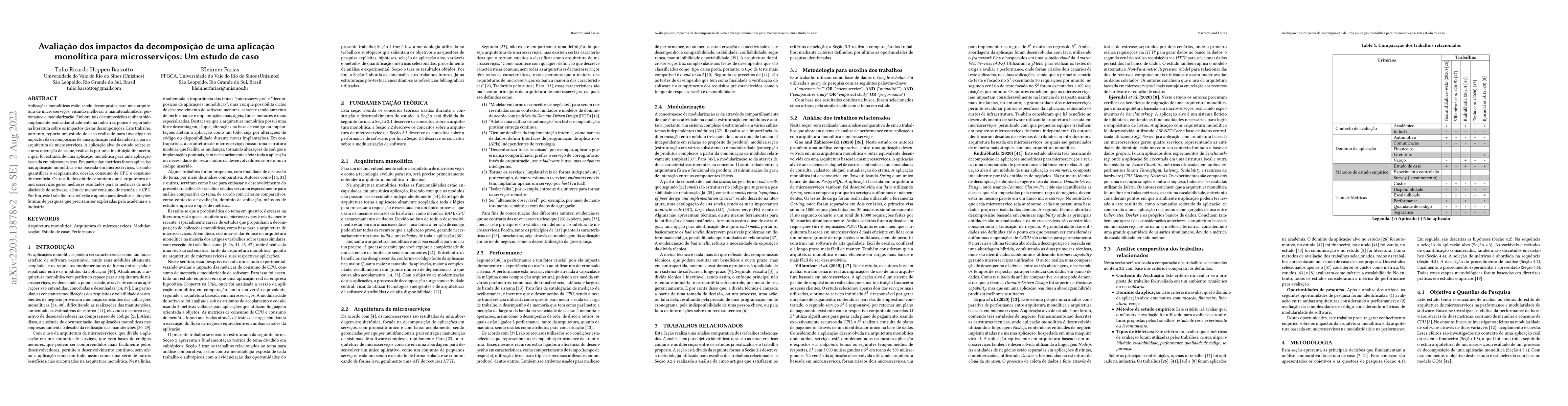 Thumbnail for Evaluation of the impacts of decomposing a monolithic application into
  microservices: A case study