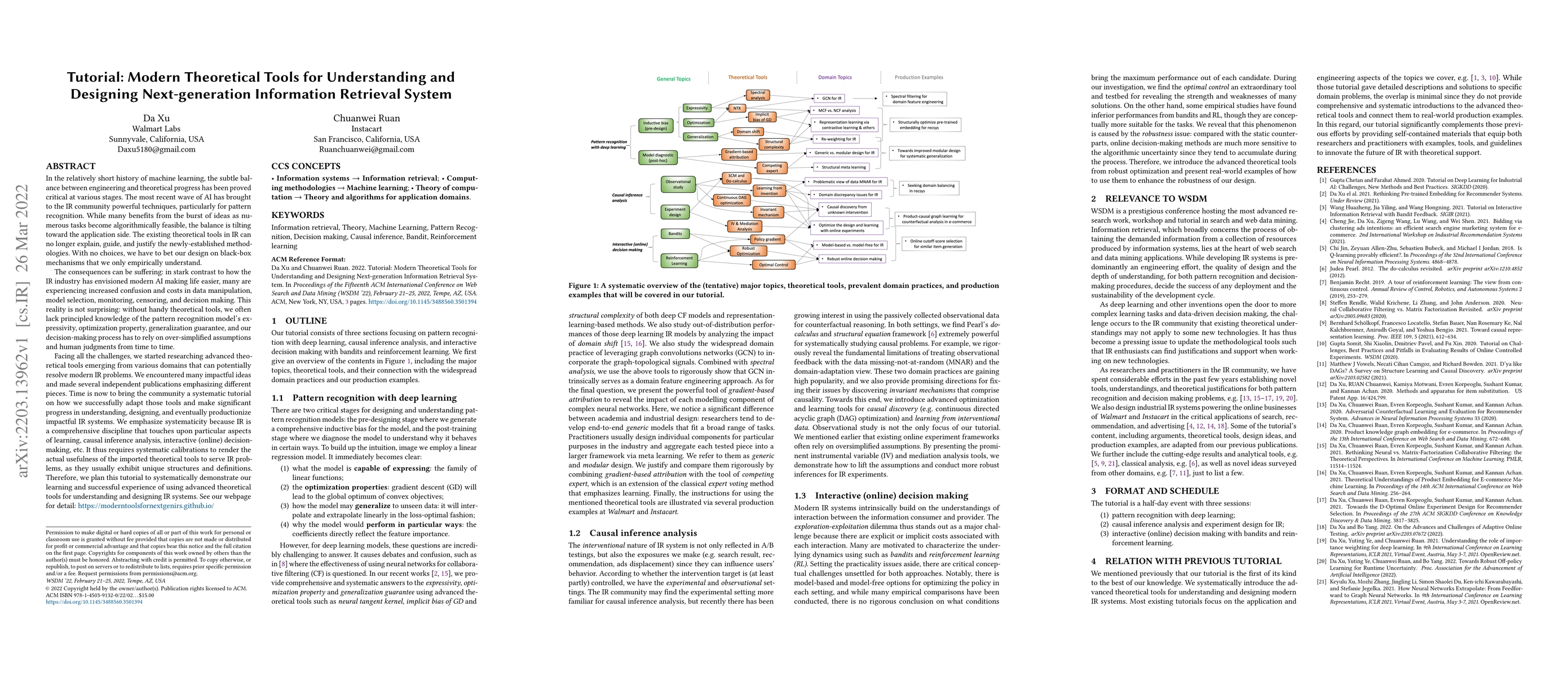 Thumbnail for Tutorial: Modern Theoretical Tools for Understanding and Designing
  Next-generation Information Retrieval System