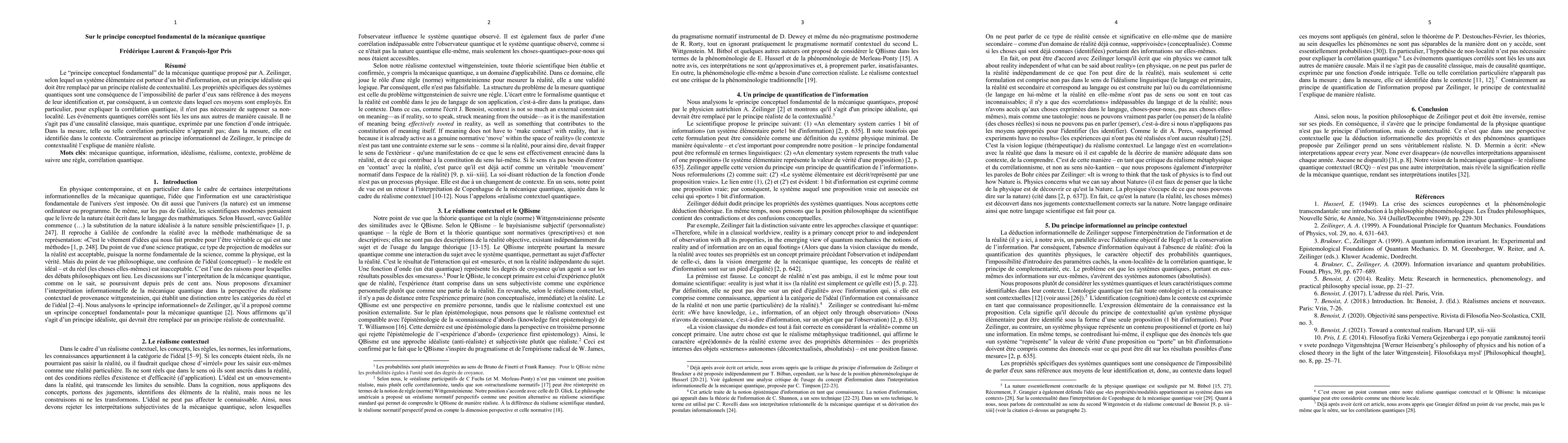 Thumbnail for On a foundational conceptual principle of quantum mechanics