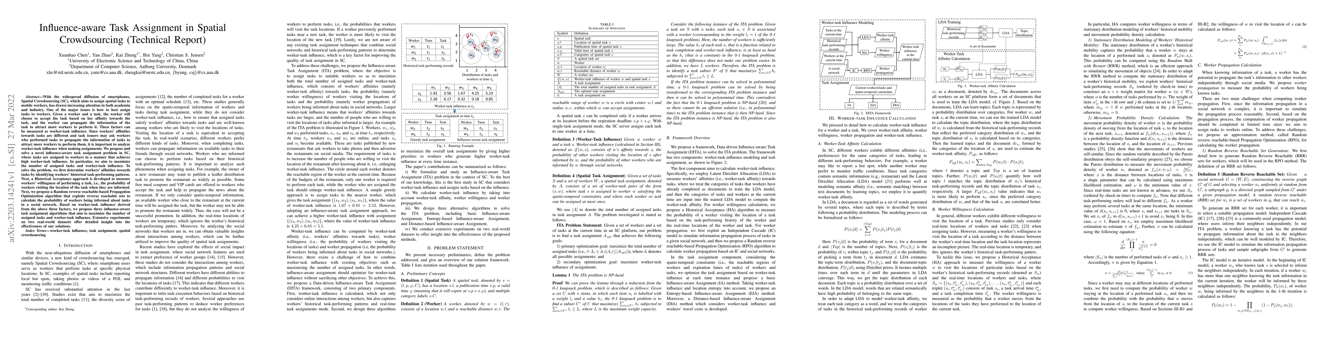 Thumbnail for Influence-aware Task Assignment in Spatial Crowdsourcing (Technical
  Report)