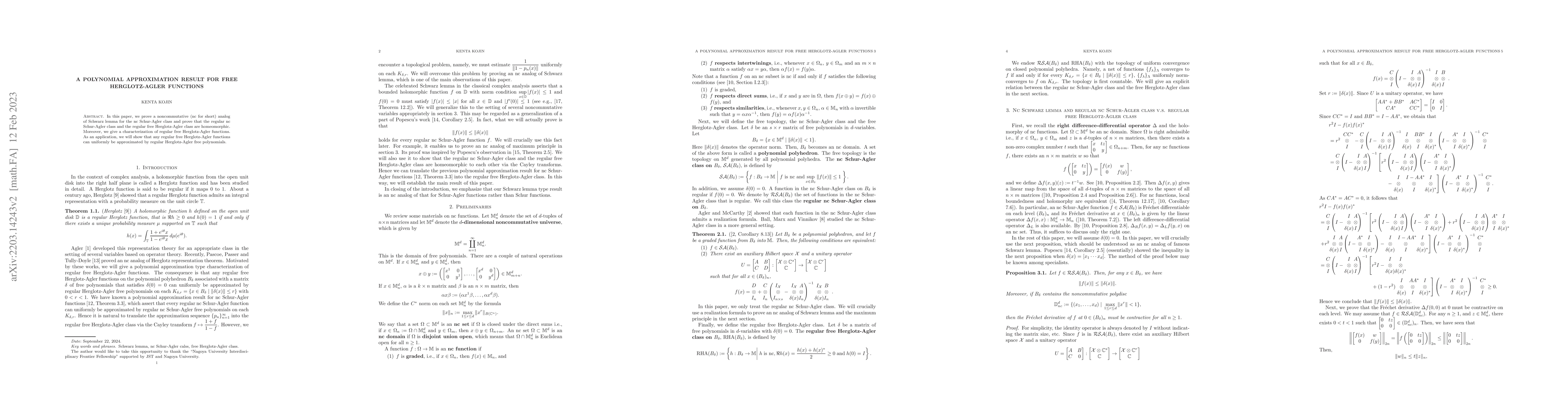 Thumbnail for A polynomial approximation result for free Herglotz-Agler functions