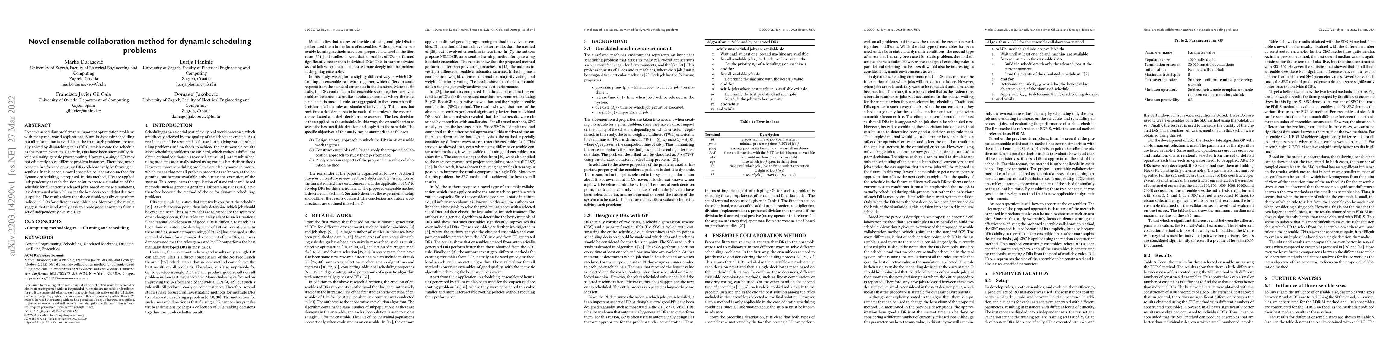 Thumbnail for Novel ensemble collaboration method for dynamic scheduling problems