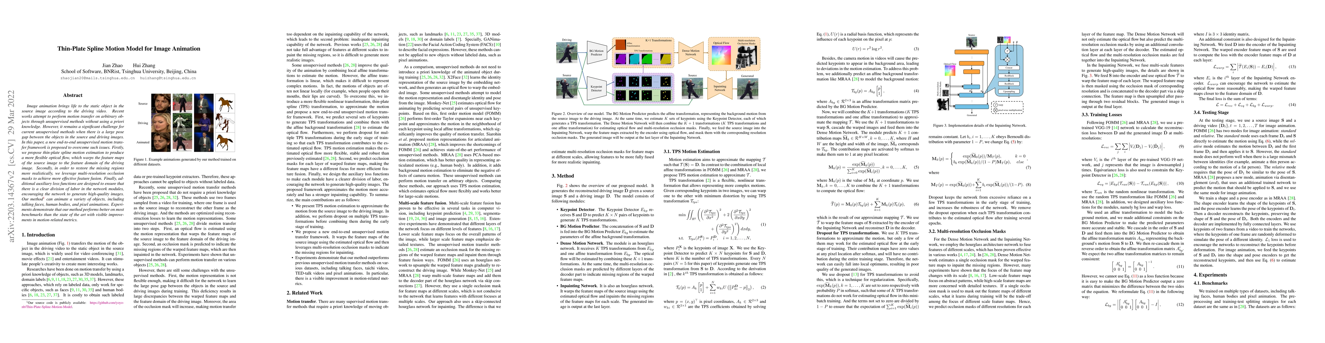 Thumbnail for Thin-Plate Spline Motion Model for Image Animation
