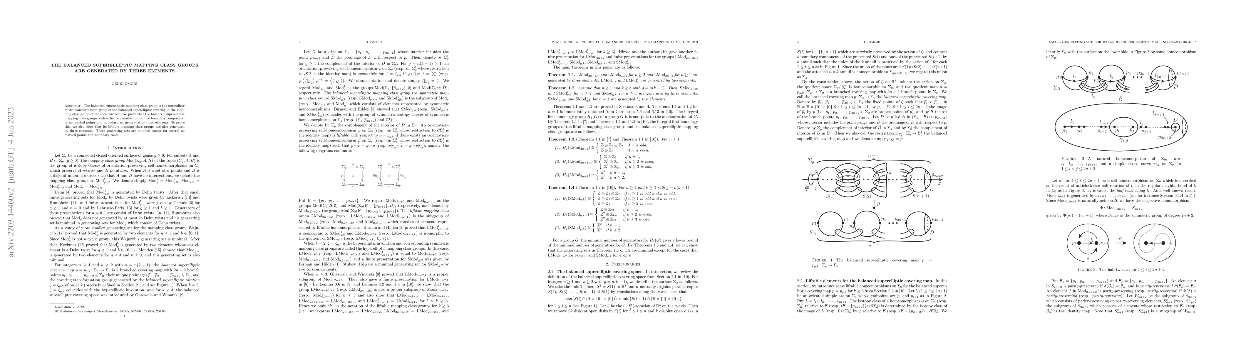 Thumbnail for The balanced superelliptic mapping class groups are generated by three
  elements