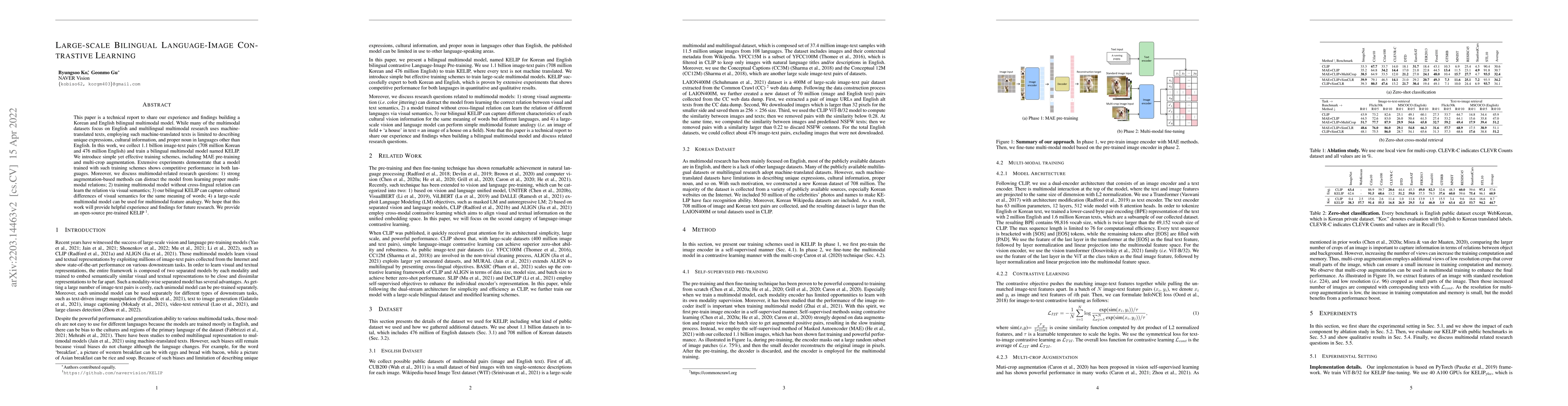 Thumbnail for Large-scale Bilingual Language-Image Contrastive Learning