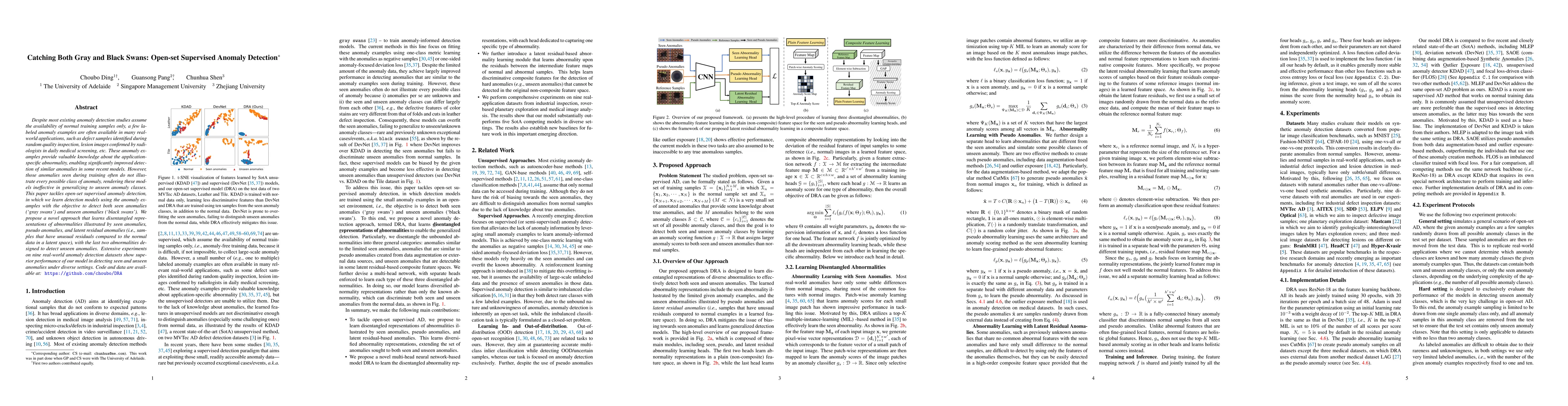 Thumbnail for Catching Both Gray and Black Swans: Open-set Supervised Anomaly
  Detection