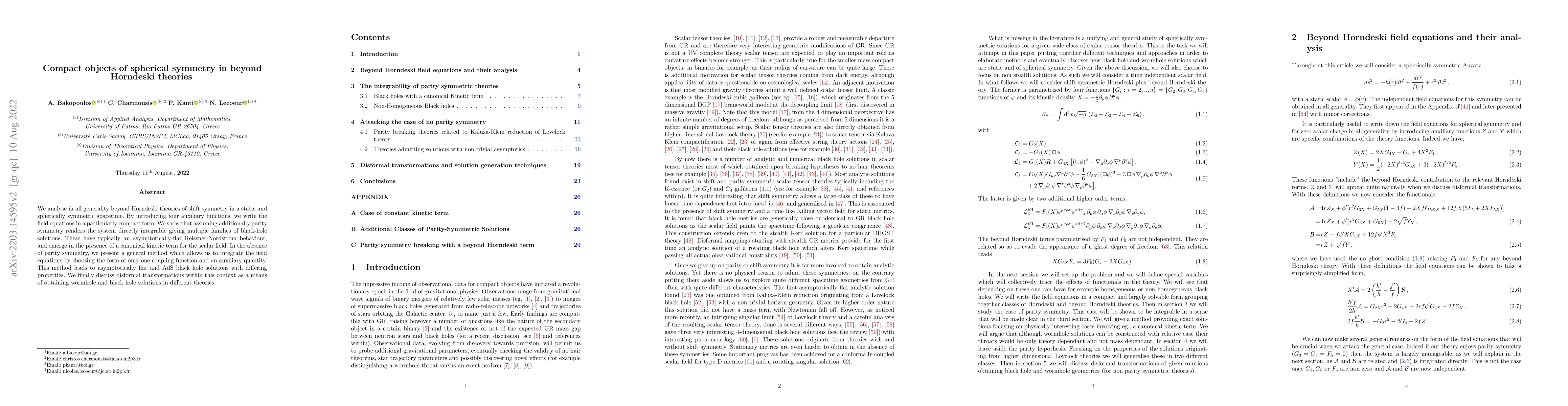 Thumbnail for Compact objects of spherical symmetry in beyond Horndeski theories