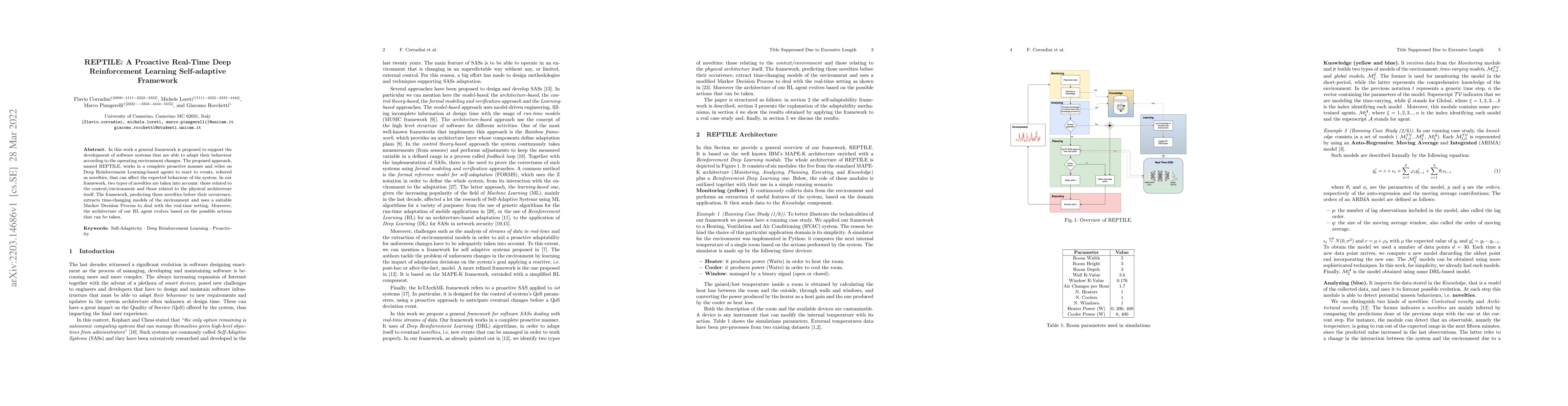 Thumbnail for REPTILE: A Proactive Real-Time Deep Reinforcement Learning Self-adaptive
  Framework