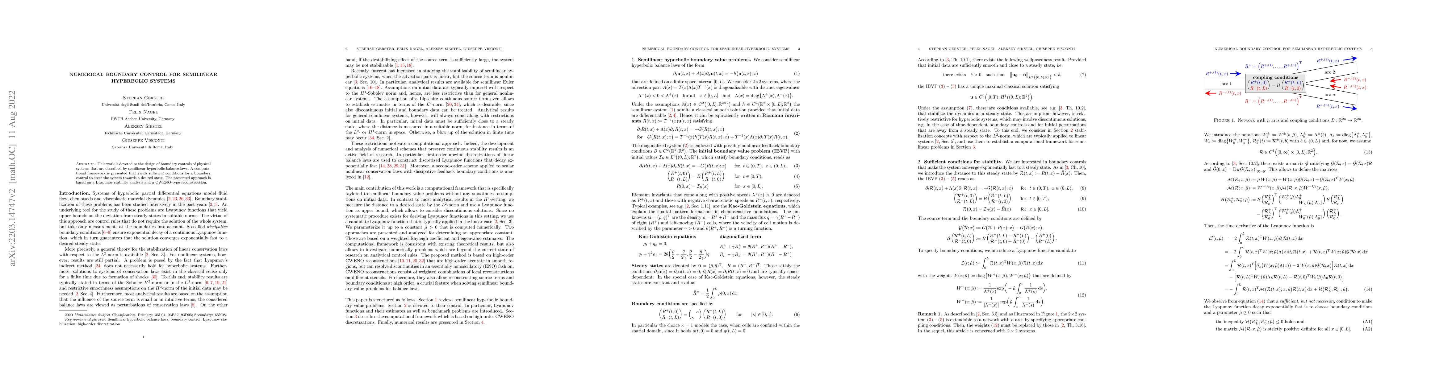 Thumbnail for Numerical boundary control for semilinear hyperbolic systems