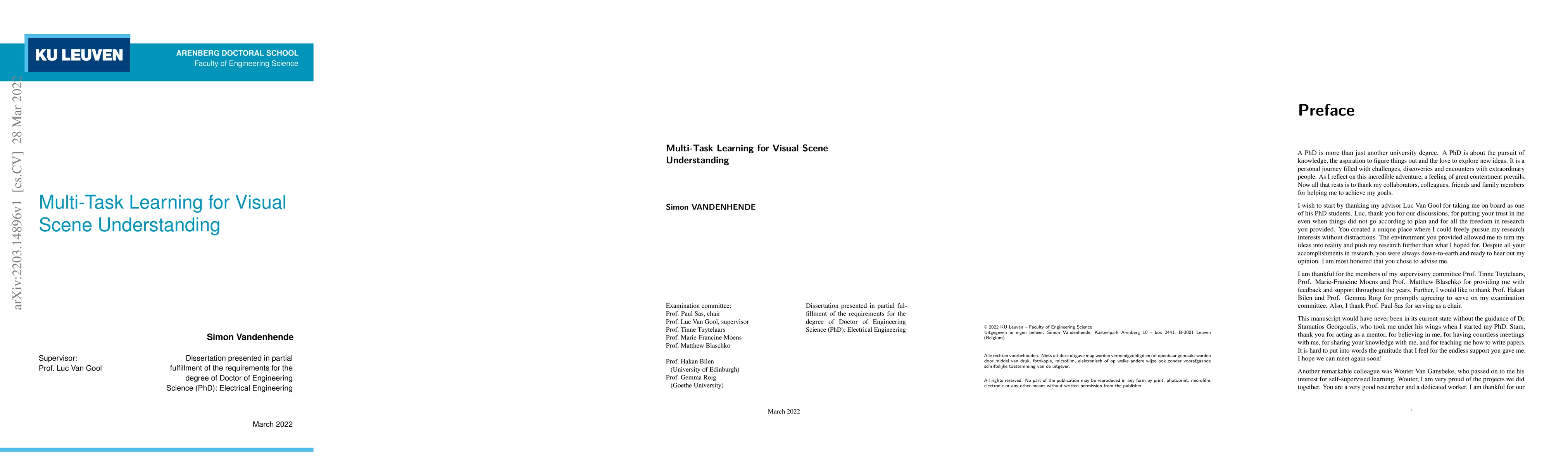 Thumbnail for Multi-Task Learning for Visual Scene Understanding