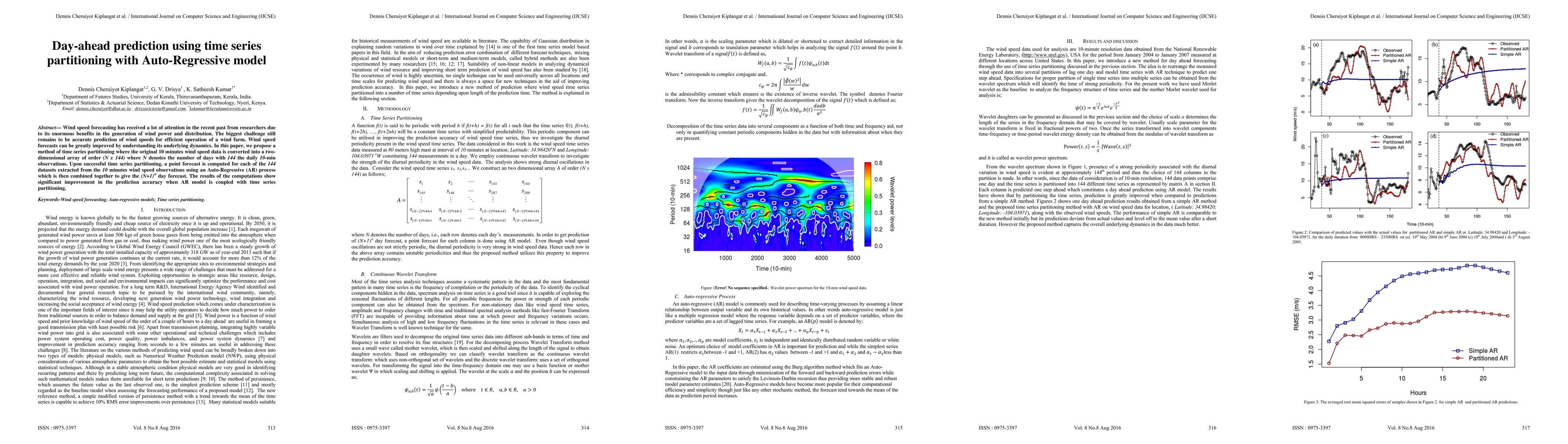 Thumbnail for Day-ahead prediction using time series partitioning with Auto-Regressive
  model