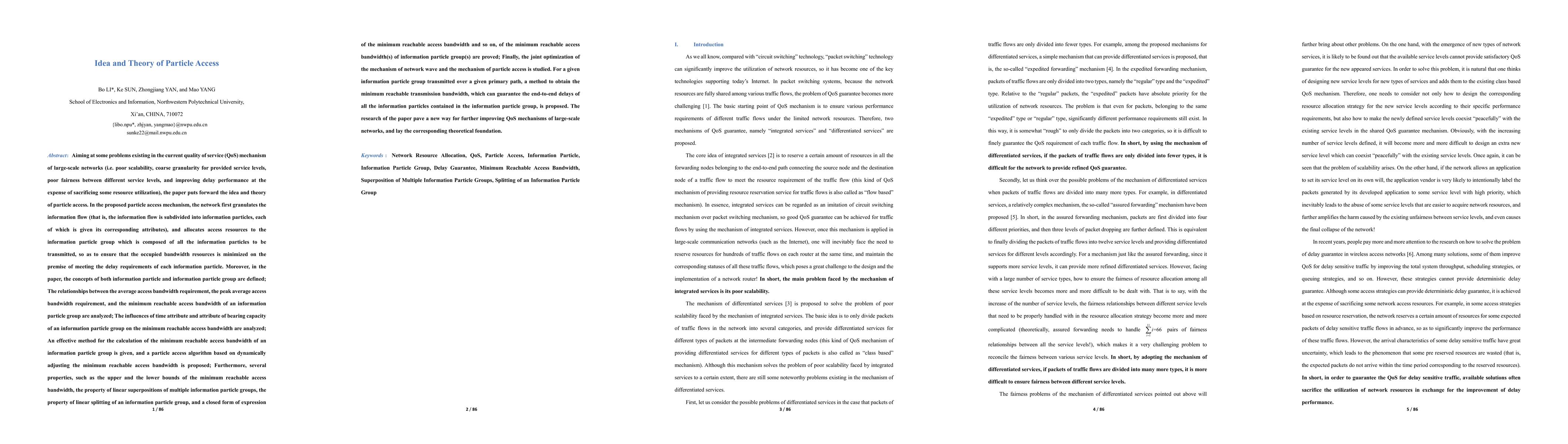Thumbnail for Idea and Theory of Particle Access