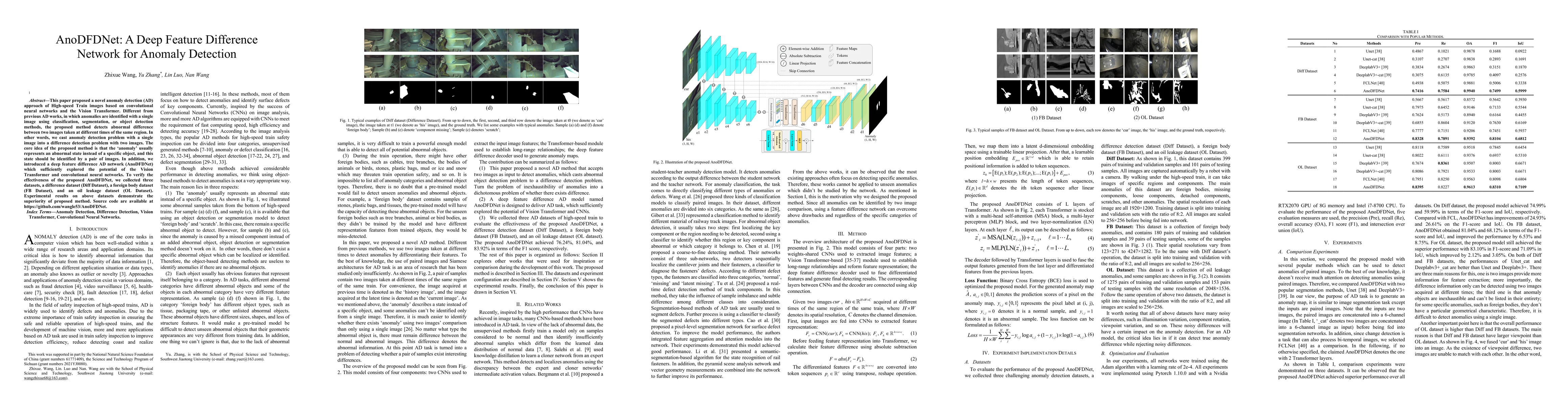 Thumbnail for AnoDFDNet: A Deep Feature Difference Network for Anomaly Detection