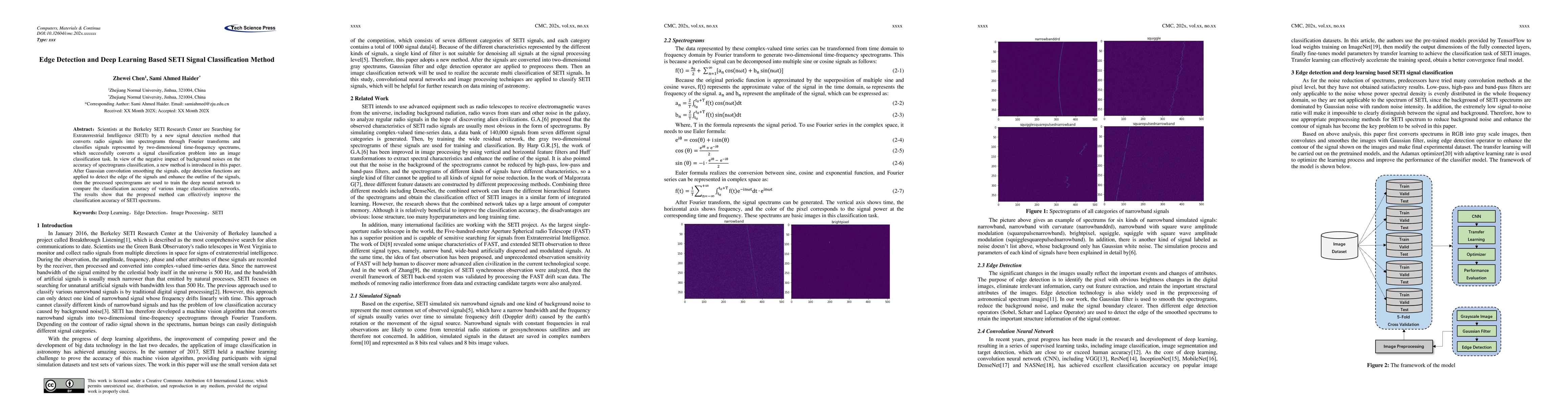 Thumbnail for Edge Detection and Deep Learning Based SETI Signal Classification Method