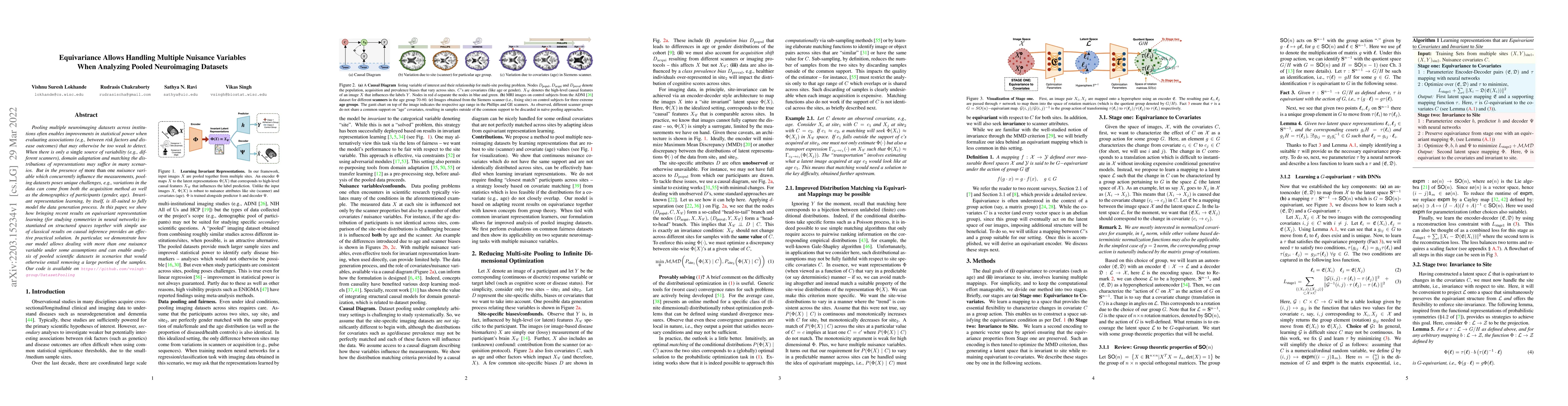 Thumbnail for Equivariance Allows Handling Multiple Nuisance Variables When Analyzing
  Pooled Neuroimaging Datasets