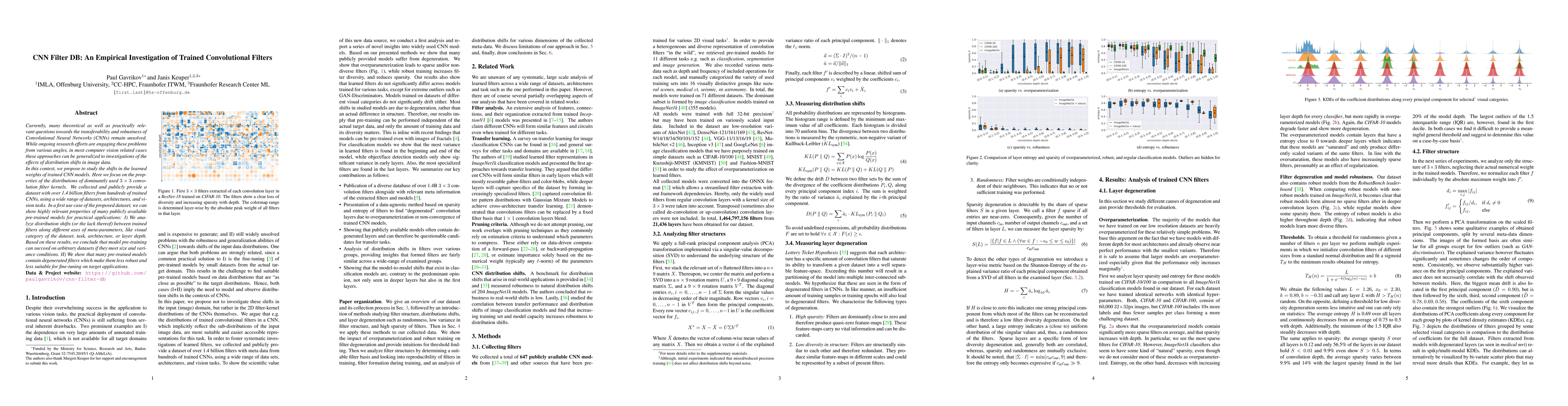 Thumbnail for CNN Filter DB: An Empirical Investigation of Trained Convolutional
  Filters