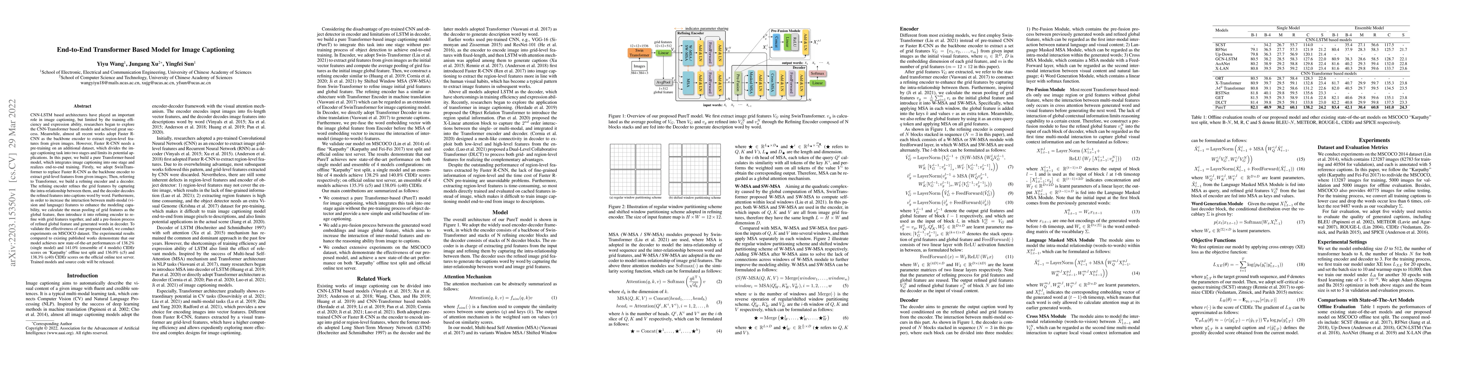 Thumbnail for End-to-End Transformer Based Model for Image Captioning