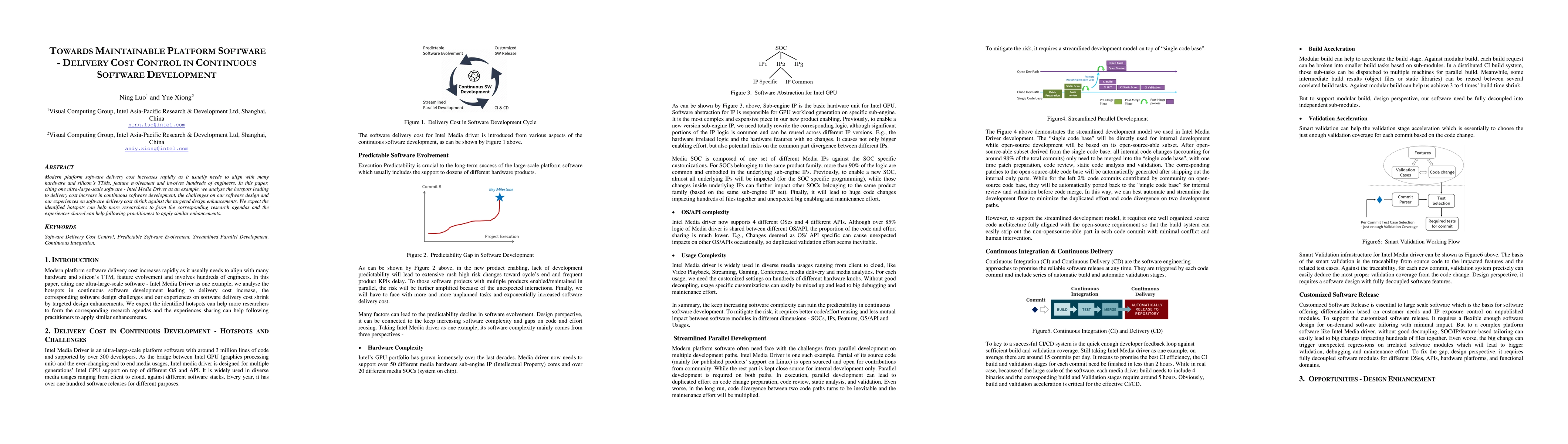Thumbnail for Towards Maintainable Platform Software -- Delivery Cost Control in
  Continuous Software Development
