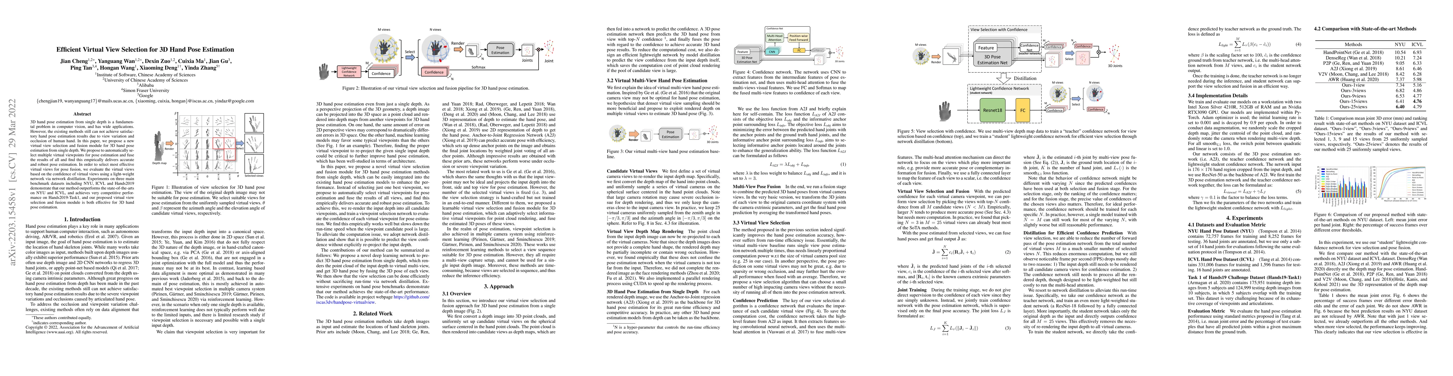 Thumbnail for Efficient Virtual View Selection for 3D Hand Pose Estimation