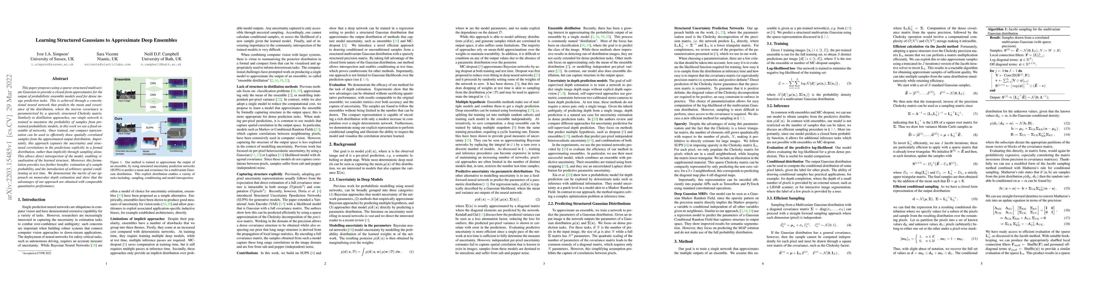 Thumbnail for Learning Structured Gaussians to Approximate Deep Ensembles
