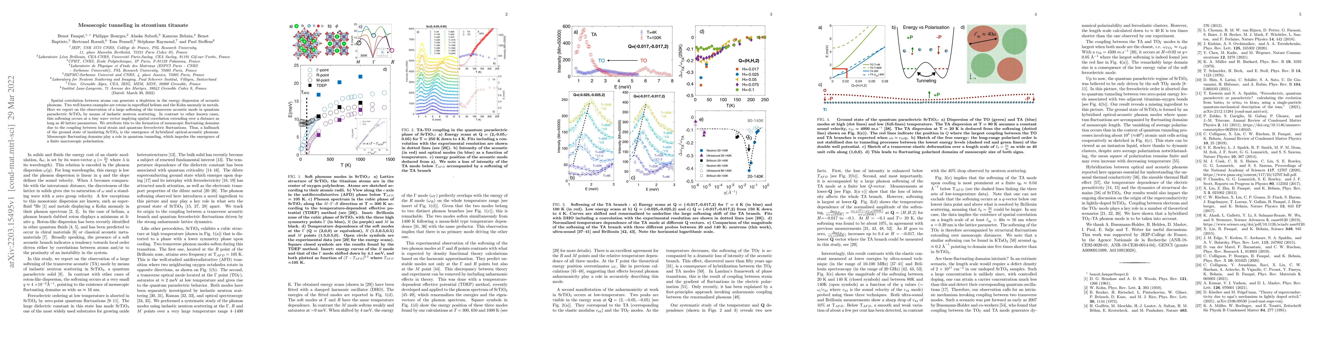 Thumbnail for Mesoscopic tunneling in strontium titanate
