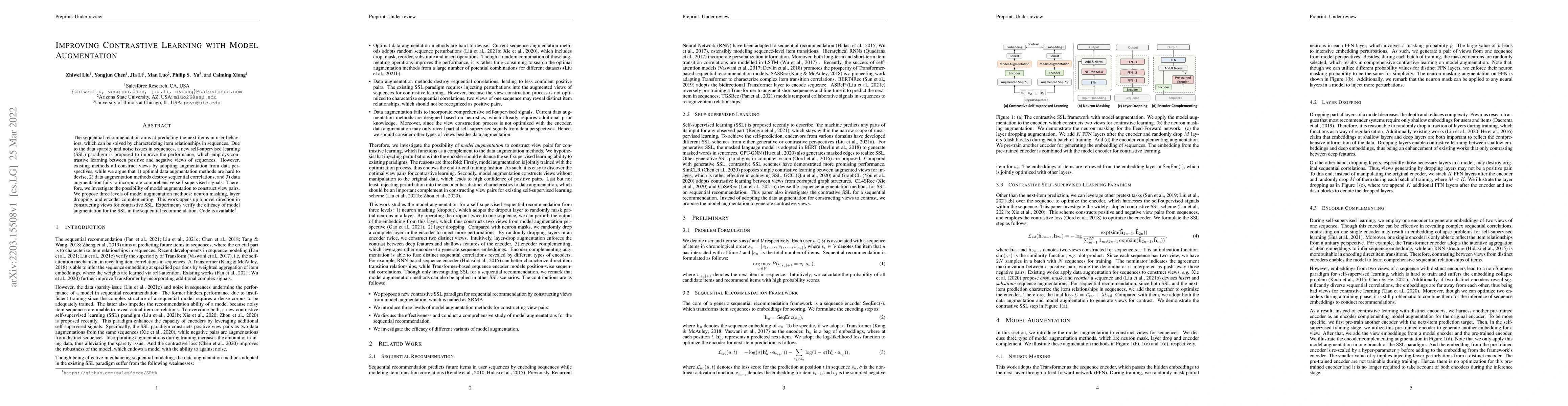 Thumbnail for Improving Contrastive Learning with Model Augmentation