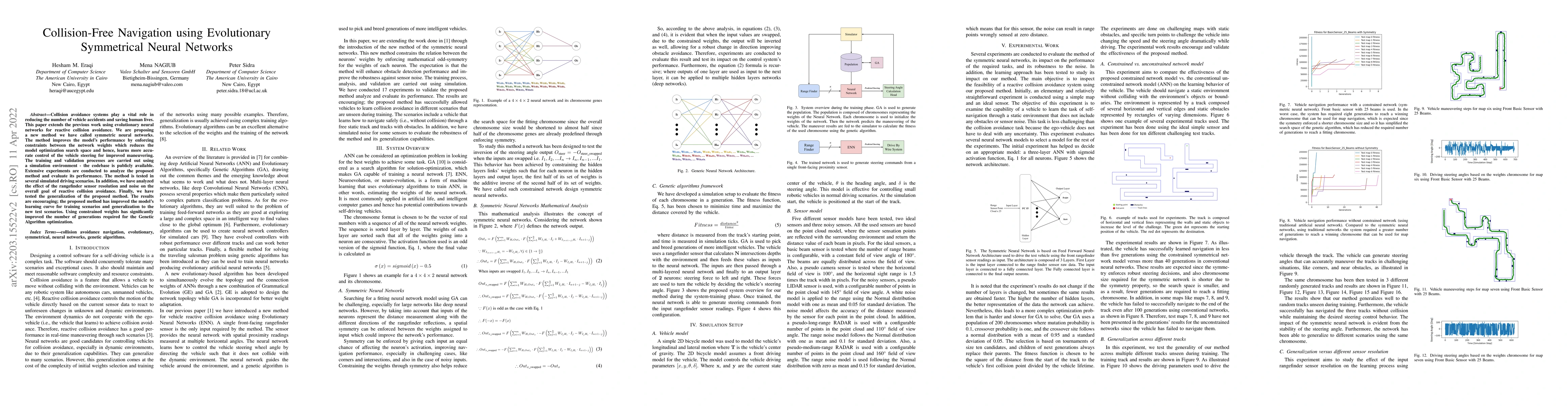 Thumbnail for Collision-Free Navigation using Evolutionary Symmetrical Neural Networks