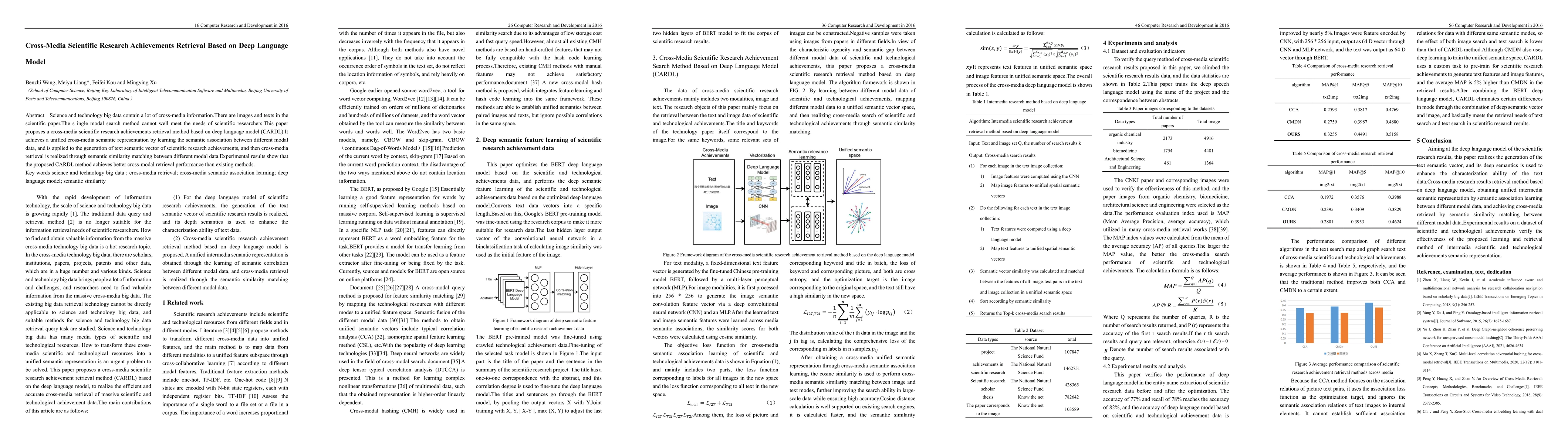Thumbnail for Cross-Media Scientific Research Achievements Retrieval Based on Deep
  Language Model