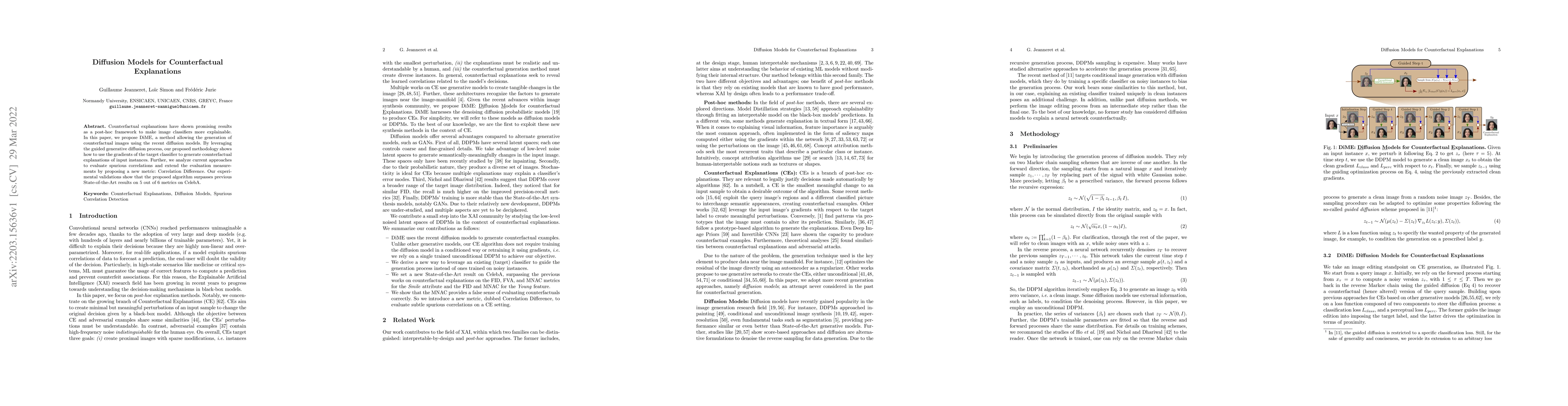 Thumbnail for Diffusion Models for Counterfactual Explanations