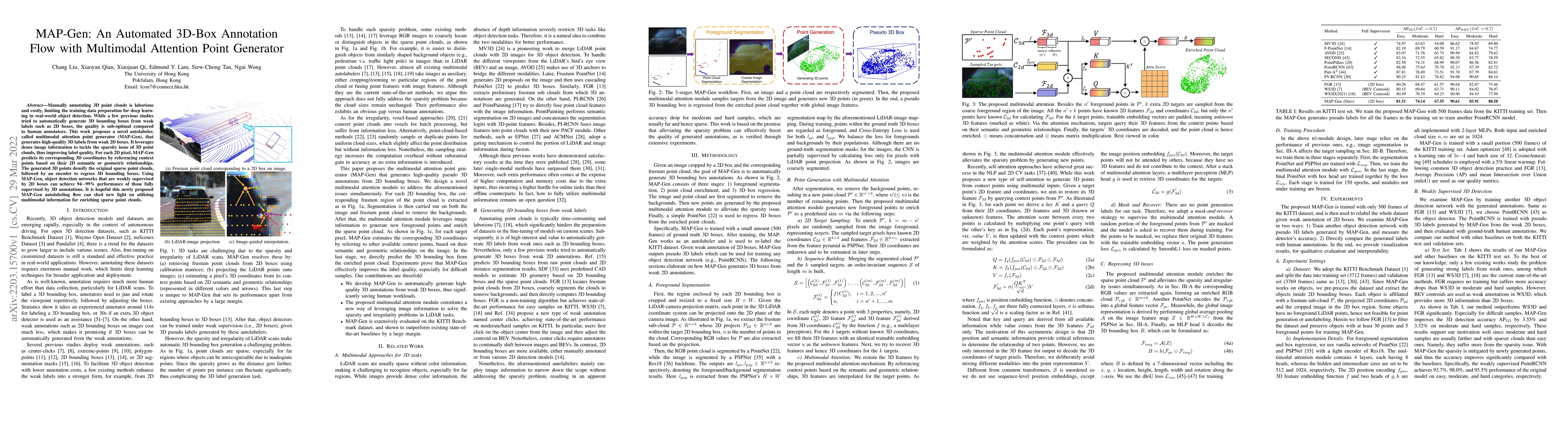 Thumbnail for MAP-Gen: An Automated 3D-Box Annotation Flow with Multimodal Attention
  Point Generator