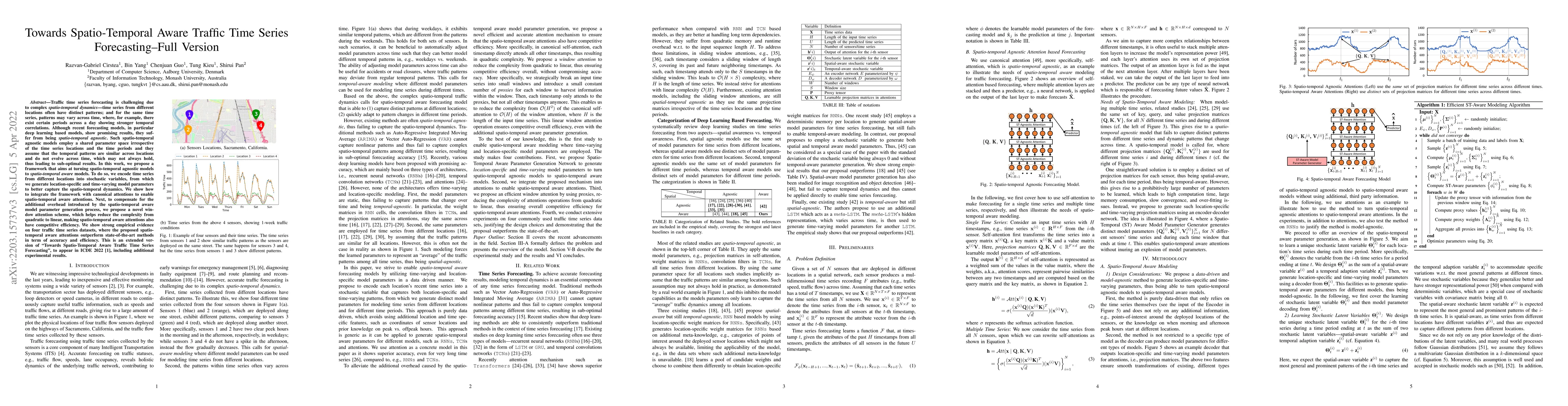 Thumbnail for Towards Spatio-Temporal Aware Traffic Time Series Forecasting--Full
  Version