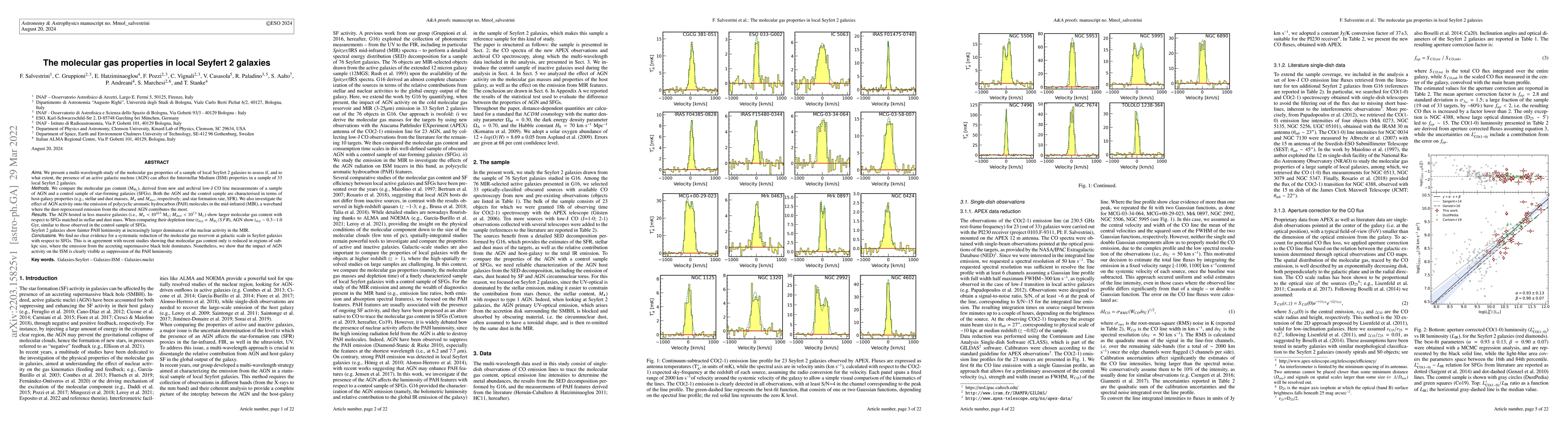 Thumbnail for The molecular gas properties in local Seyfert 2 galaxies