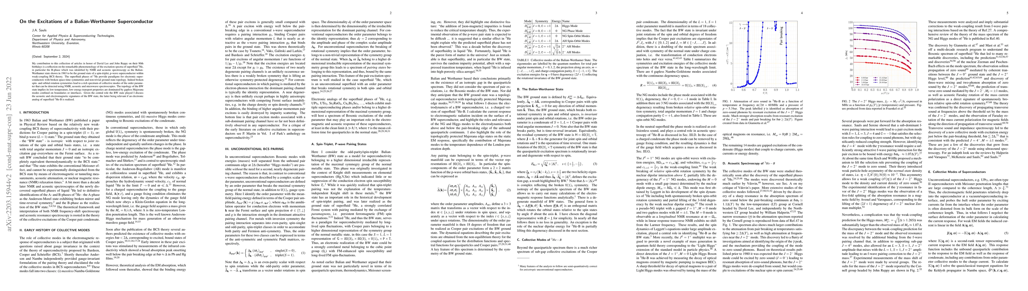 Thumbnail for On the Excitations of a Balian-Werthamer Superconductor