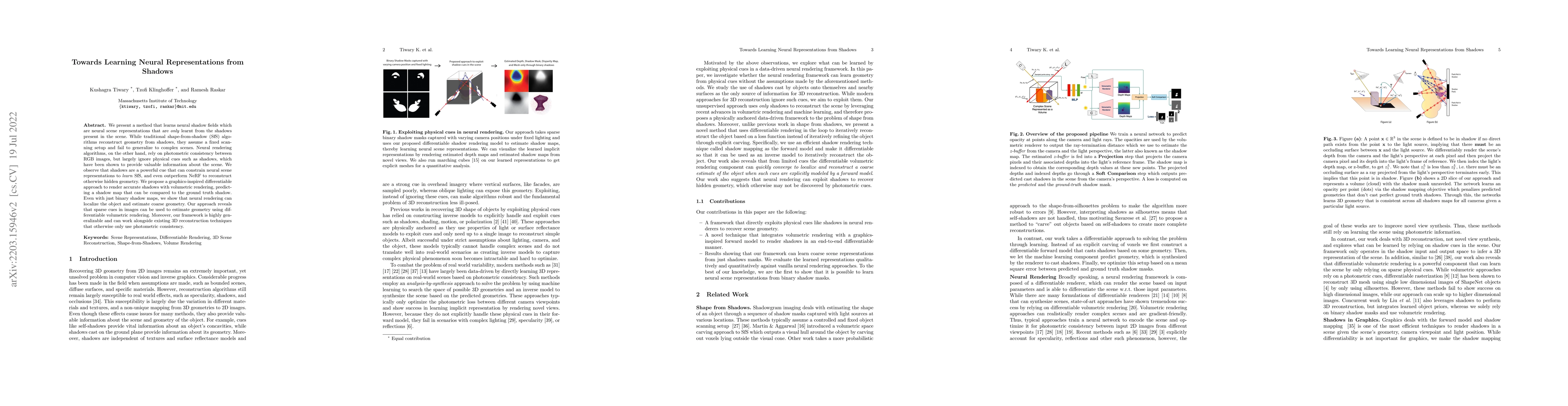 Thumbnail for Towards Learning Neural Representations from Shadows