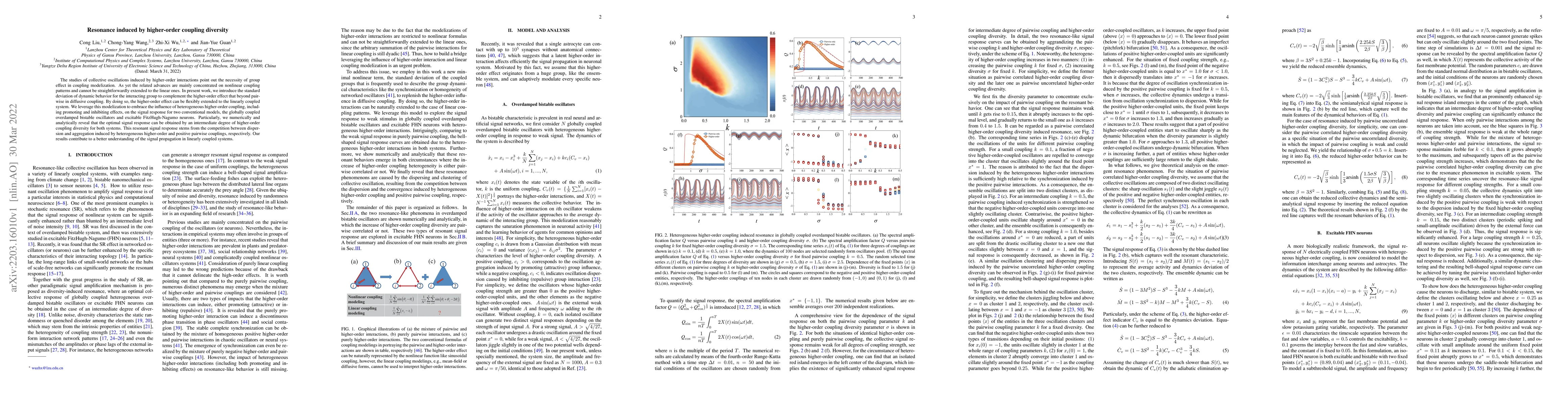 Thumbnail for Resonance induced by higher-order coupling diversity