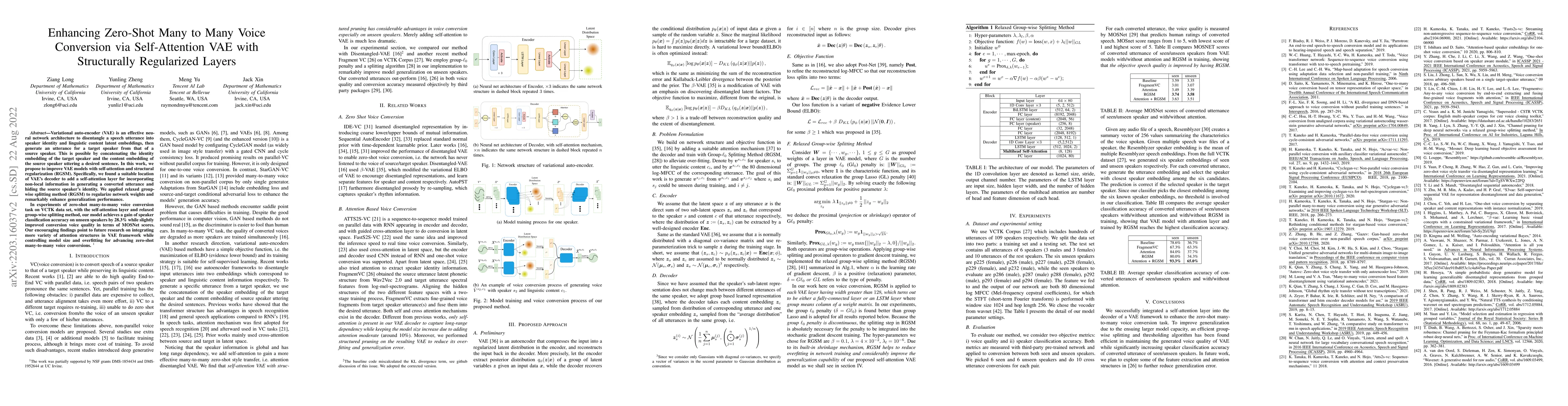 Thumbnail for Enhancing Zero-Shot Many to Many Voice Conversion with Self-Attention
  VAE