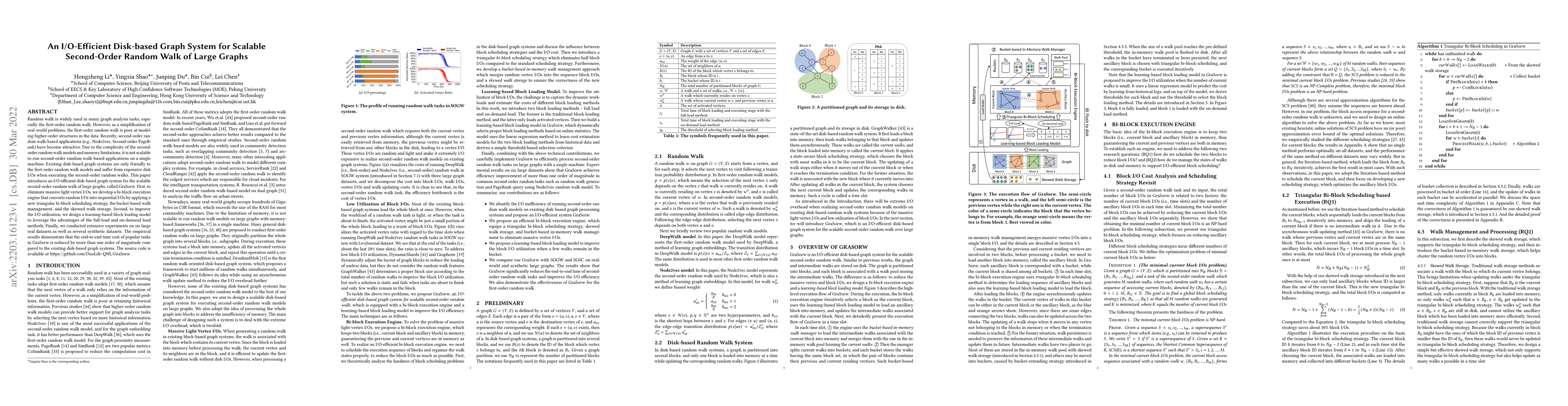 Thumbnail for An I/O-Efficient Disk-based Graph System for Scalable Second-Order
  Random Walk of Large Graphs