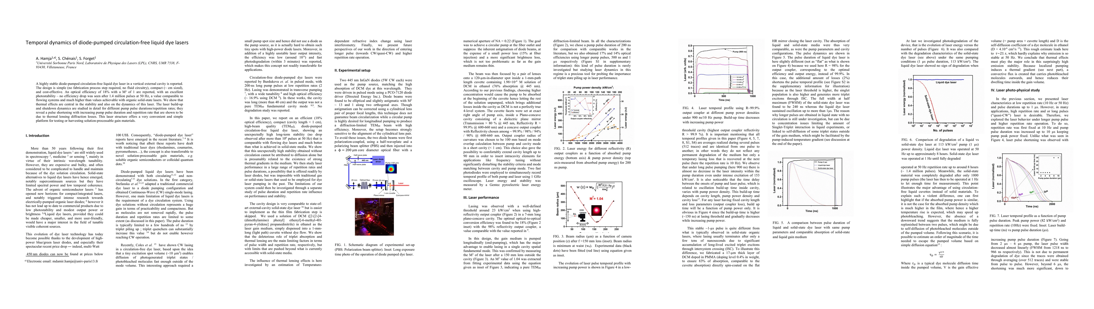 Thumbnail for Temporal dynamics of diode-pumped circulation-free liquid dye lasers