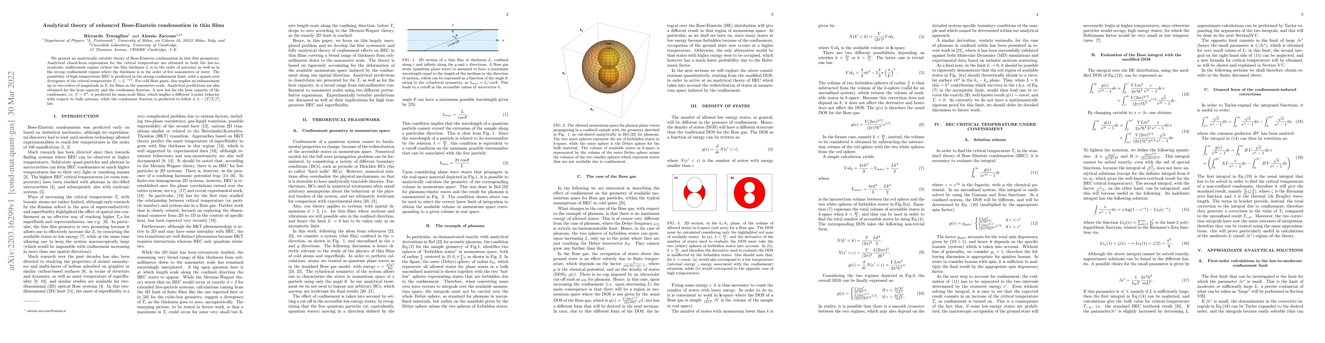 Thumbnail for Analytical theory of enhanced Bose-Einstein condensation in thin films