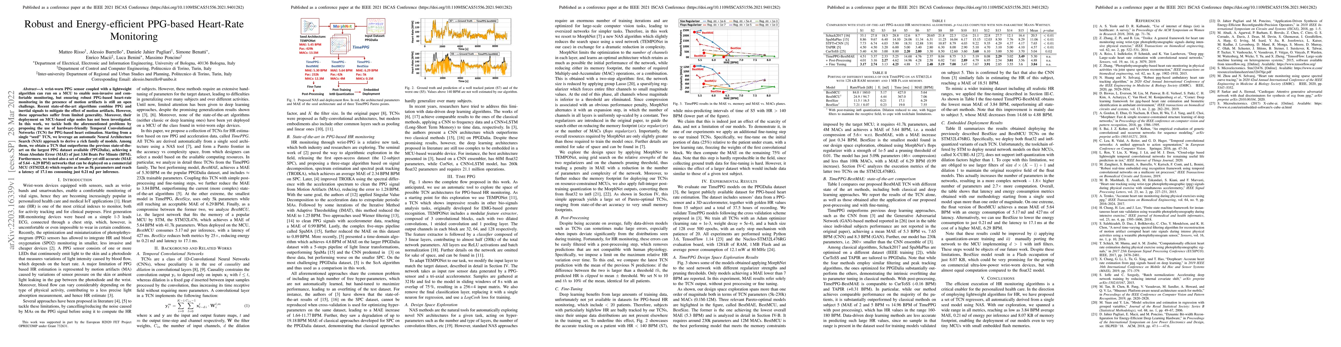 Thumbnail for Robust and Energy-efficient PPG-based Heart-Rate Monitoring