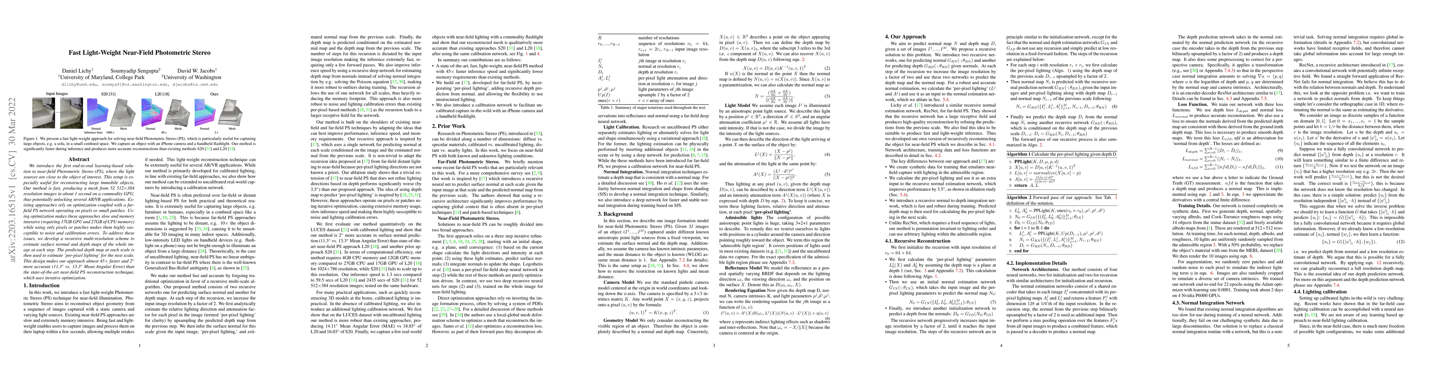 Thumbnail for Fast Light-Weight Near-Field Photometric Stereo