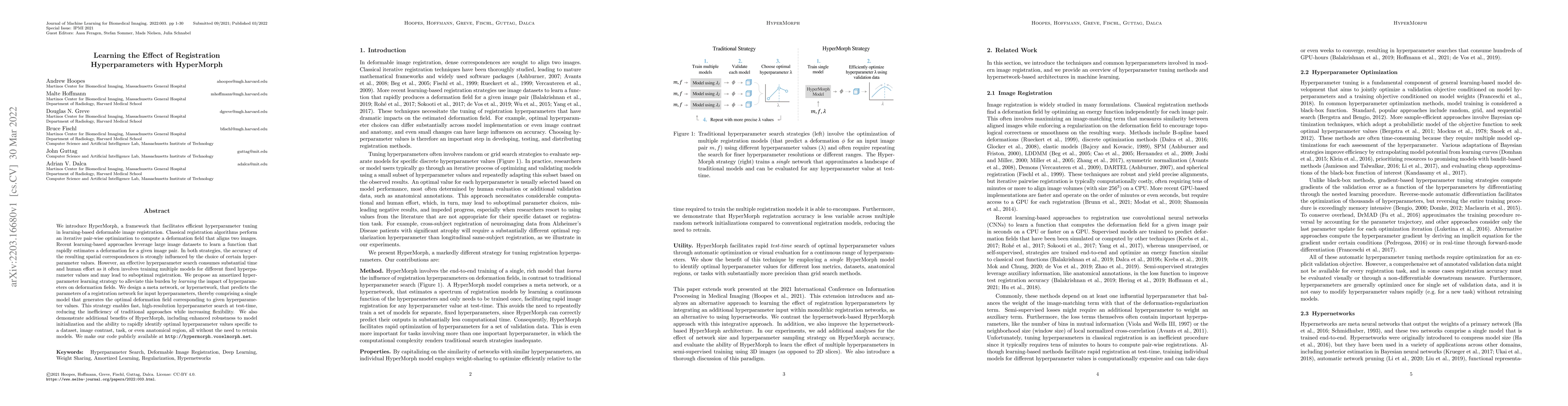 Thumbnail for Learning the Effect of Registration Hyperparameters with HyperMorph