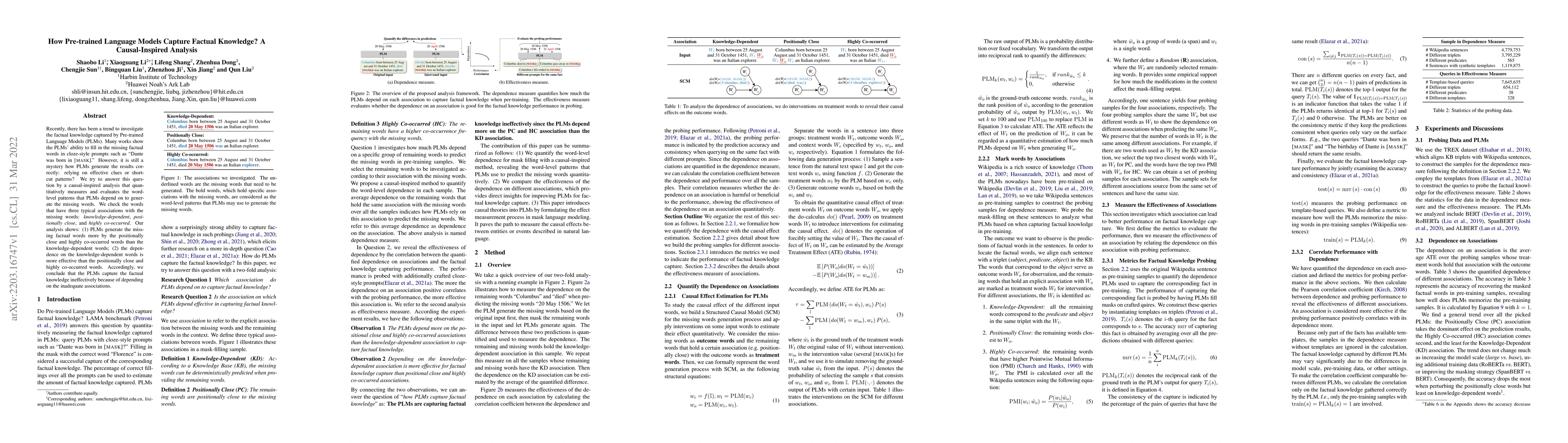 Thumbnail for How Pre-trained Language Models Capture Factual Knowledge? A
  Causal-Inspired Analysis