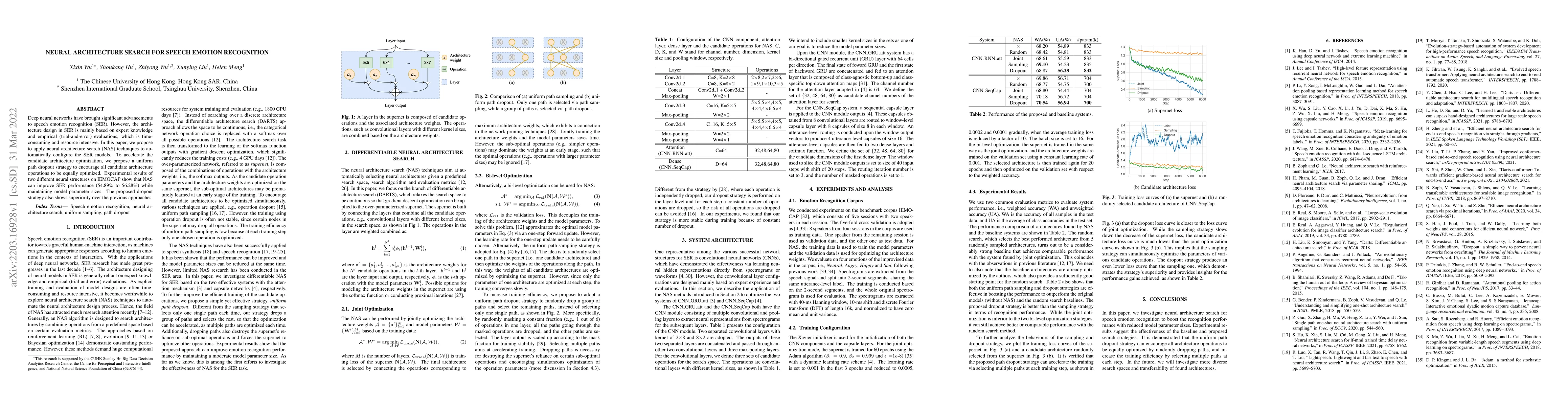 Thumbnail for Neural Architecture Search for Speech Emotion Recognition