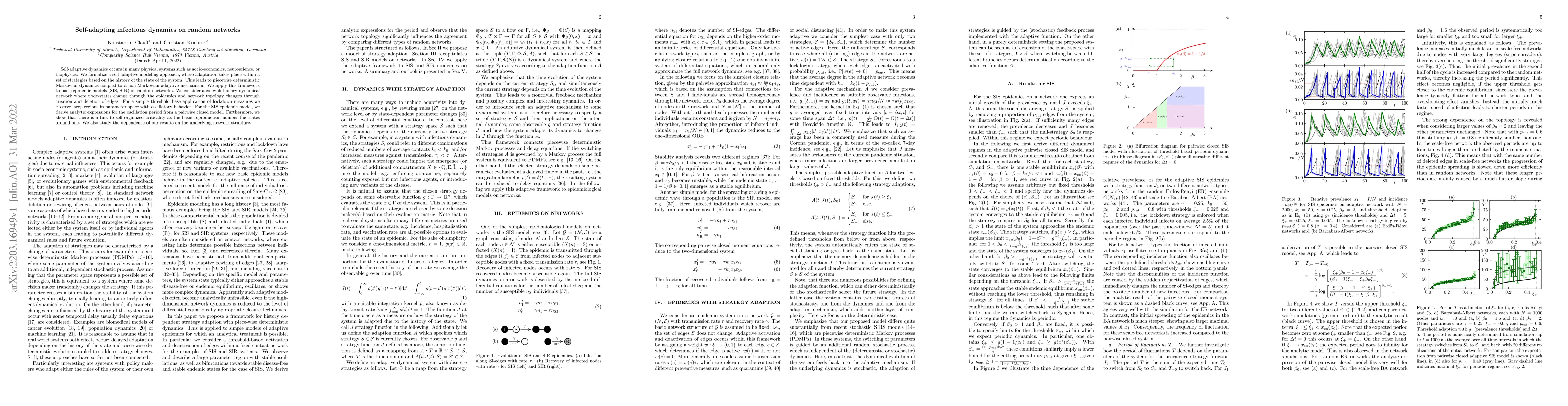 Thumbnail for Self-adapting infectious dynamics on random networks